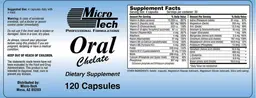 Label for Oral Chelate