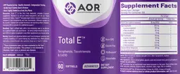 Label for Total E