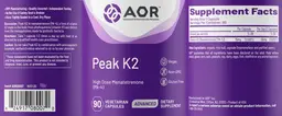 Label for Peak K2