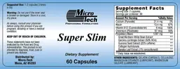 Label for Super Slim
