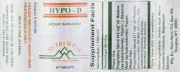 Label for Hypo-D