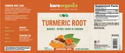 Label for Turmeric Root