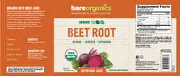 Label for Beet Root