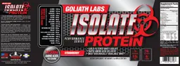 Label for Isolate Protein Strawberry