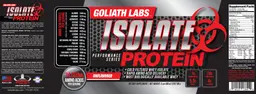 Label for Isolate Protein Unflavored