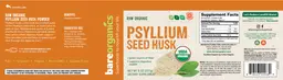 Label for Psyllium Seed Husk