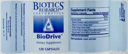 Label for BioDrive