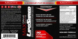 Label for LipoShred