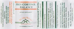 Label for Pro-Cortisol Balance