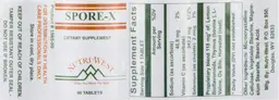 Label for Spore-X