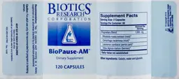 Label for BioPause-AM