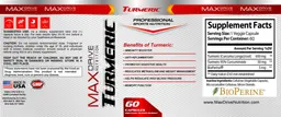 Label for Turmeric