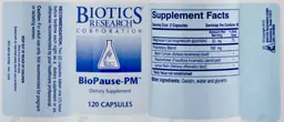 Label for BioPause-PM