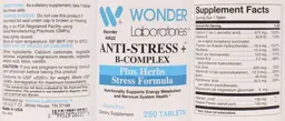 Label for Anti-Stress + B-Complex