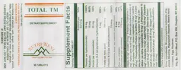 Label for Total TM