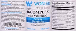 Label for B-Complex with Vitamin C