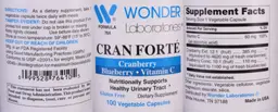 Label for Cran Forte