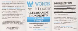 Label for Glucosamine Chondroitin 2X Double Strength