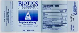 Label for Butyric-Cal-Mag