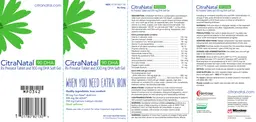 Label for CitraNatal 90 DHA Rx Prenatal Tablet