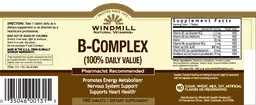 Label for B-Complex