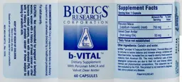 Label for b-VITAL