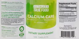 Label for Calcium Care