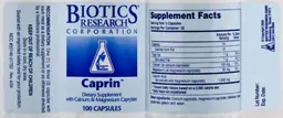 Label for Caprin