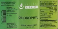 Label for Chlorophyll