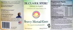 Label for Heavy Metal Gone