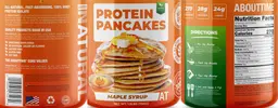 Label for Protein Pancakes Maple Syrup