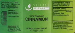 Label for Cinnamon