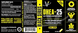Label for DHEA - 25 mg