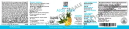 Label for Aloe Vera Drink Mix Pineapple