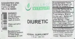 Label for Diuretic