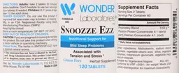 Label for Snoozze Ezz