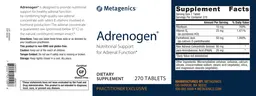Label for Adrenogen