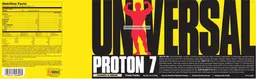 Label for Proton 7 Cookies & Cream