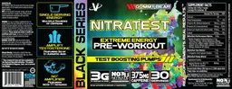 Label for Nitratest Gummy Bear