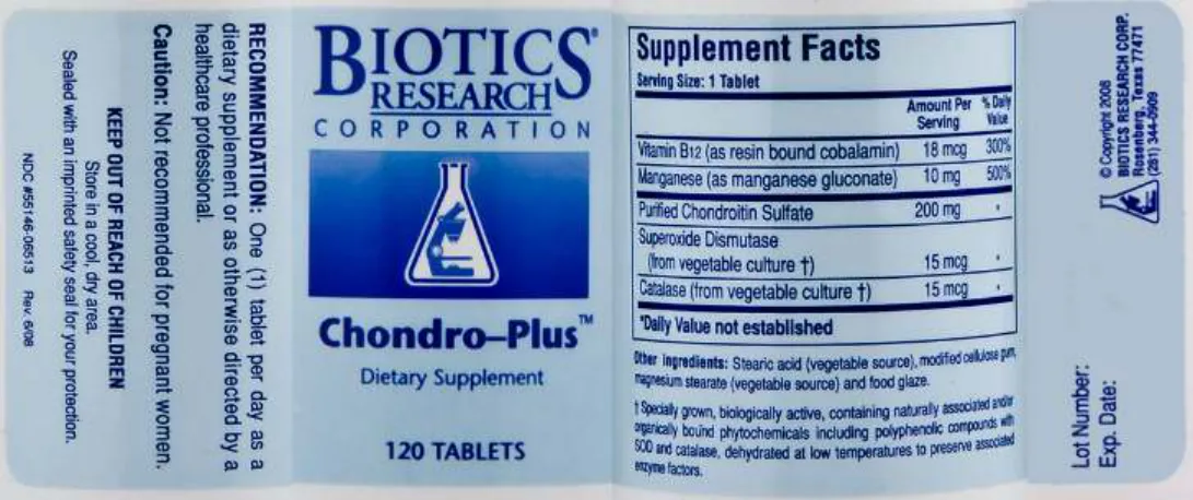 Label for Chondro-Plus