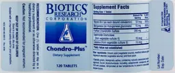 Label for Chondro-Plus