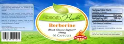 Label for Berberine 450 mg