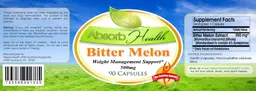 Label for Bitter Melon 500 mg