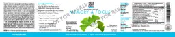 Label for Shake Booster Memory and Focus Unflavored