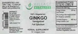 Label for Ginkgo