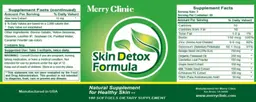 Label for Skin Detox Formula