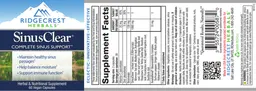 Label for SinusClear