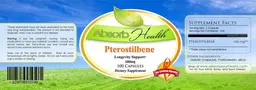 Label for Pterostilbene 100 mg