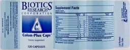 Label for Colon-Plus Caps