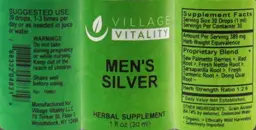 Label for Men's Silver